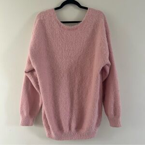 Beginning Boutique Soft Pink Crew Neck Sweater